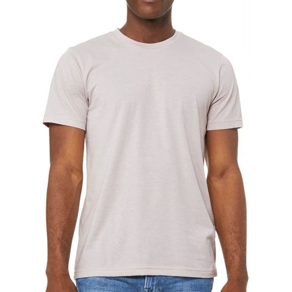 Unisex Heather CVC T-Shirt - heather cool gray - S, M, or XL